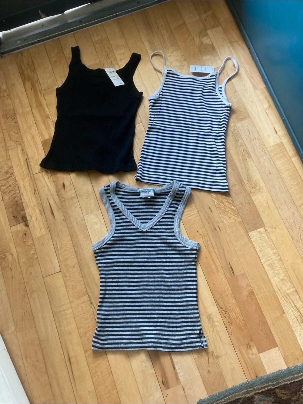 Bundle of three hard tail, tank tops, two nwt
